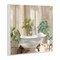 Stupell Industries Serenity Bathroom Plants Wall Plaque, design by Kim Allen